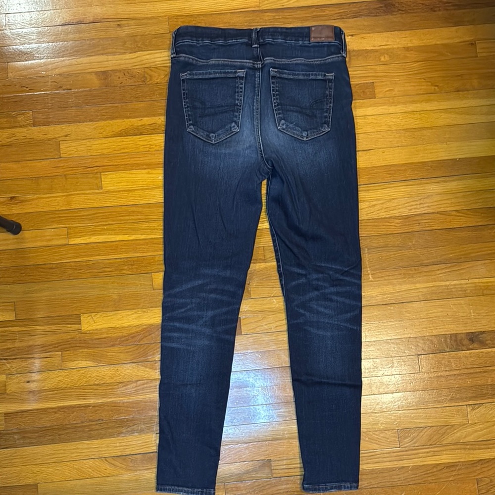 American Eagle Outfitters Blue Skinny Jeans - Picture 3 of 3